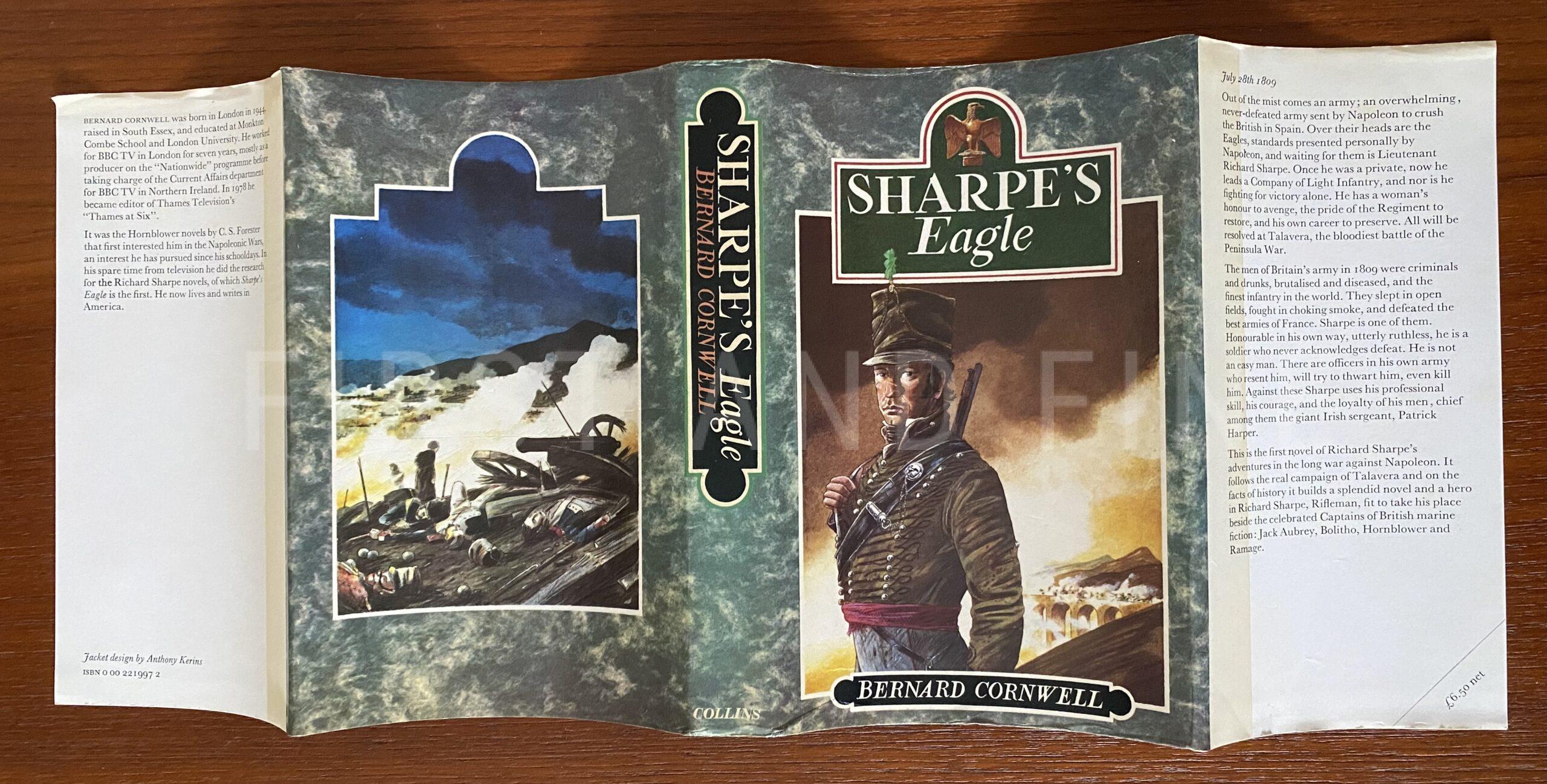 Cornwell, Bernard (1981) 'Sharpe's Eagle', UK signed first edition - Image 10