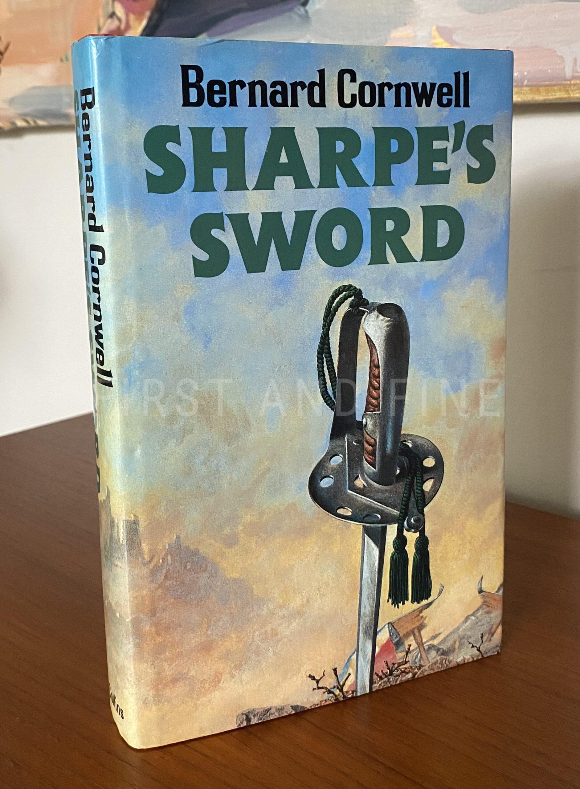 Cornwell, Bernard (1983) 'Sharpe's Sword', UK signed first edition
