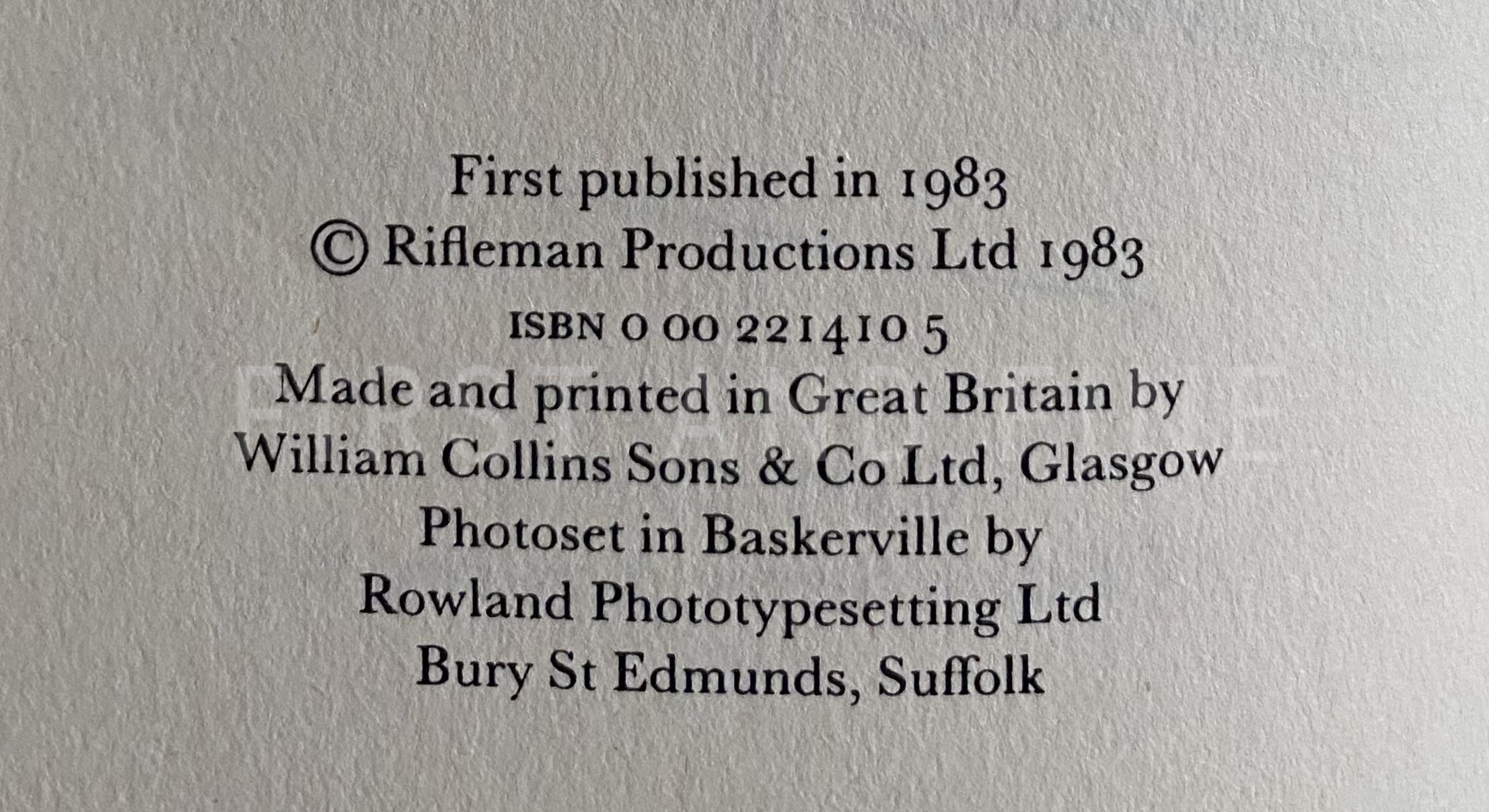 Cornwell, Bernard (1983) 'Sharpe's Sword', UK signed first edition - Image 3